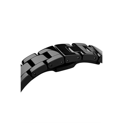 Reloj de cuarzo de acero Iconic Link - 32 mm - Negro