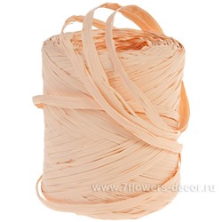 Рафия искусственная "Corde Peach", 10 ммх200 м