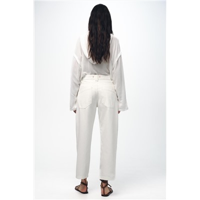 JEANS ZW COLLECTION BARREL CROPPED TIRO MEDIO