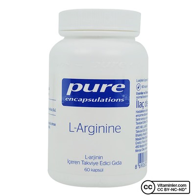 Pure Encapsulations L-аргинин 60 капсул