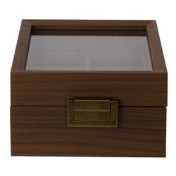 Шкатулка для часов, L12 W12,5 H7,5 см