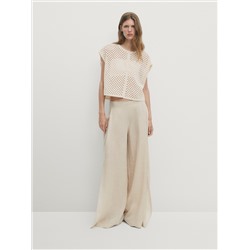 Top capa crochet