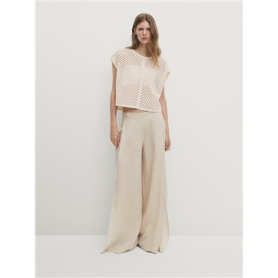 Top capa crochet