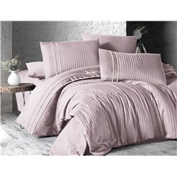 Постельное белье КАРВЕН сатин Де Люкс  N044 Stripe Style Powder