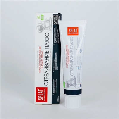 Зубная паста Splat Professional White Plus с фтором, 100 мл