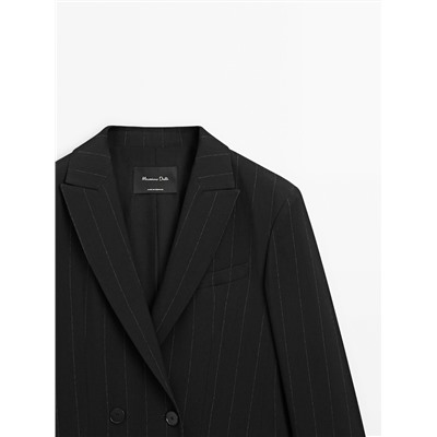 Americana traje raya diplomática