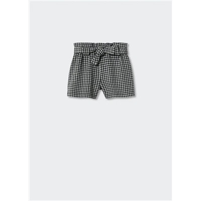 Short cuadros vichy -  Niña | MANGO OUTLET España