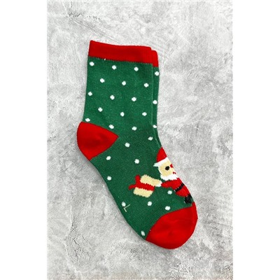 Детские носки 3-5 лет (15-18) см. "Christmas" Санта