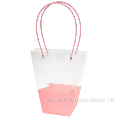Пакет подарочный (пластик), 24x12xH26 см, набор (10 шт)
