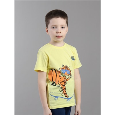HSKB 64063-30K Футболка для мальчика,желтый