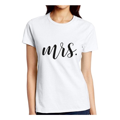 Футболка "Mrs" надпись