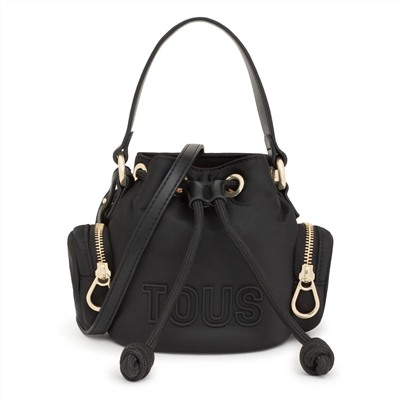 Bolso bombonera - negro