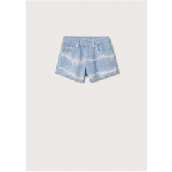 Short denim tie-dye -  Niña | MANGO OUTLET España