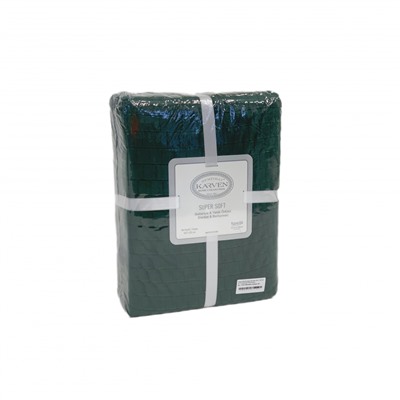 Плед KARVEN Super Soft MELINDA 160*220 п/э 1.5 спальный Р 941изумруд (Акция)