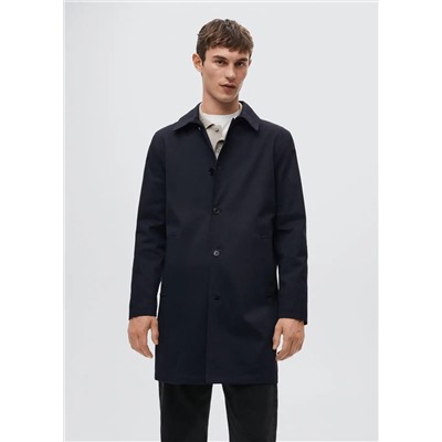 Trench algodón water repellent -  Hombre | MANGO OUTLET España