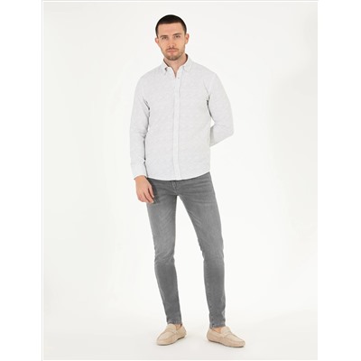 Haki Slim Fit рубашка с длинным рукавом