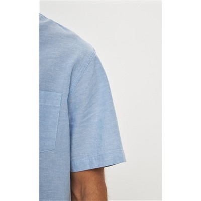 Рубашка к/р лен Р411-04100 jeans