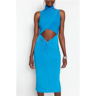 Элегантное вязаное вечернее платье Saks TPRSS23EL00267