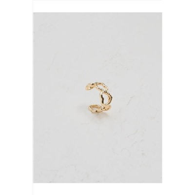 Серьга с золотым сердцем 23SX810150