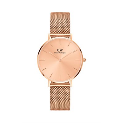 Reloj de acero Unitone - 32 mm - Rosa dorado