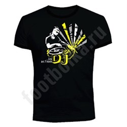 Футболка FREEdom "DJ in Action" светится в УФ