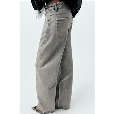 JEANS TRF BALLOON TIRO MEDIO