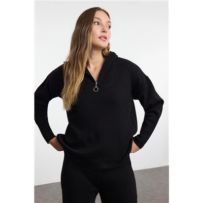 Черная широкая плесня на молнии TRIKO Subt-Upper Set Twoaw24au00026