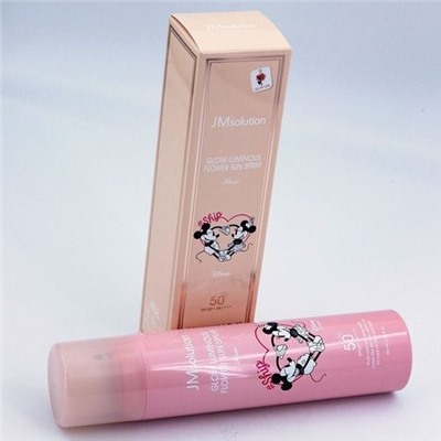 JMSolution Glow Luminous Flower Sun Spray/ Солнцезащитный спрей с экстрактом розы  SPF50,180 мл