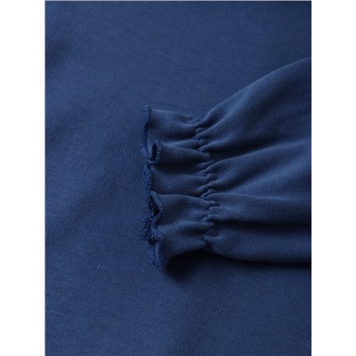Кофточка для девочки Крошка Я BASIC LINE, рост 86-92 см, синяя