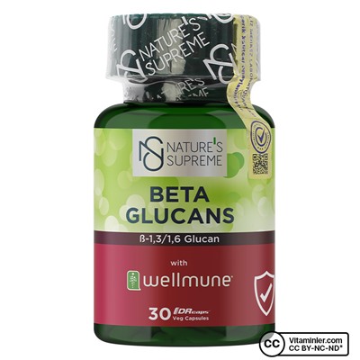 Nature's Supreme Beta Glucans Бета-глюкан 30 капсул