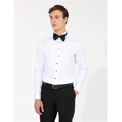 Рубашка для смокинга с белым Slim Fit