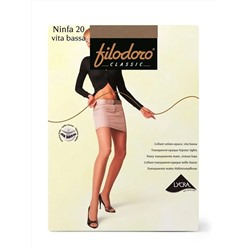 Колготки Filodoro Ninfa 20 vita bassa Playa размер 3 М