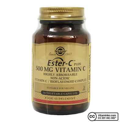 Solgar Ester-C Plus 500 мг 50 капсул