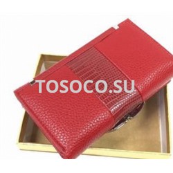 81245 red кошелек Cossni натуральная кожа и экокожа 10х12х2