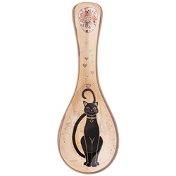ПОДСТАВКА ПОД ЛОЖКУ AGNESS "ПАРИЖСКИЕ КОТЫ" 25*9*2,5 СМ (КОР=48ШТ.)