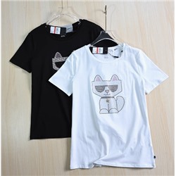Хлопковая футболка  KARL LAGERFEL*D ОРИГИНАЛ!