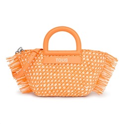 Bolso capazo Dora - naranja claro