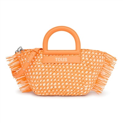Bolso capazo Dora - naranja claro