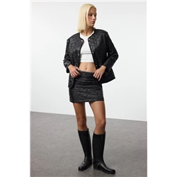 Черный капитон Woven Jacket-Etek Set Twoaw25au00127