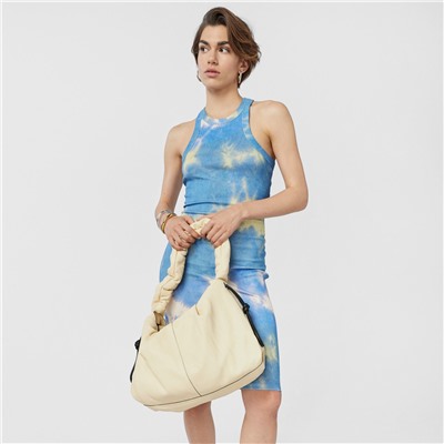 Bolso de hombro Tous Soft - cuero - beige