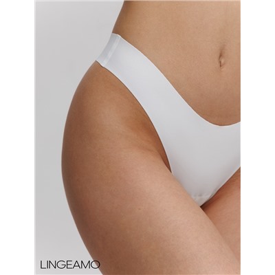 Бесшовные трусы стринги Lingeamo белый ВР-03 (1)