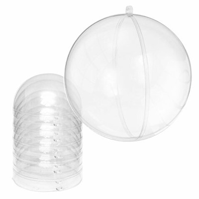 Пластиковые шары для поделок, 7 см, 5 шт., BRAUBERG HOBBY, 665390