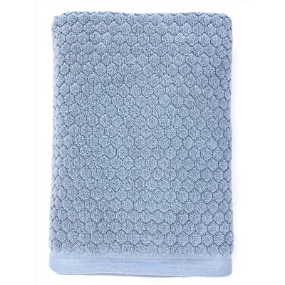Полотенце махровое Турция Cotton Delux Аврора / Голубое
