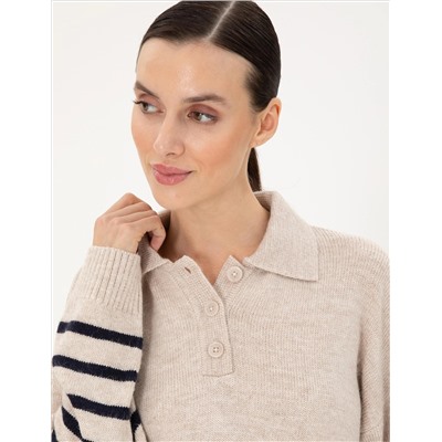 Ecru Comfort Fit Свитер