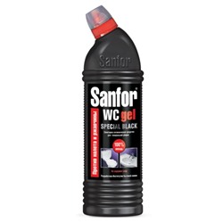 Чистящее средство 1 кг, SANFOR WC gel (Санфор гель) "Special Black", 1953