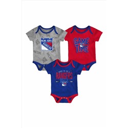 Fanatics Blue NHL New York Rangers 3 Piece Game Time Creeper Set