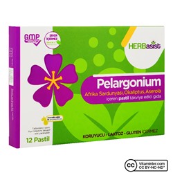 Herbasist Пеларгония 12 Пастилки