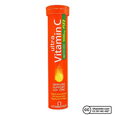 Vitabiotics Ultra Vitamin C 20 шипучих таблеток