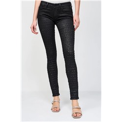 Vaquero skinny fit Luz - Negro