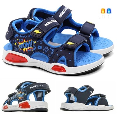 Туфли летн Indigo kids 22-202 F син